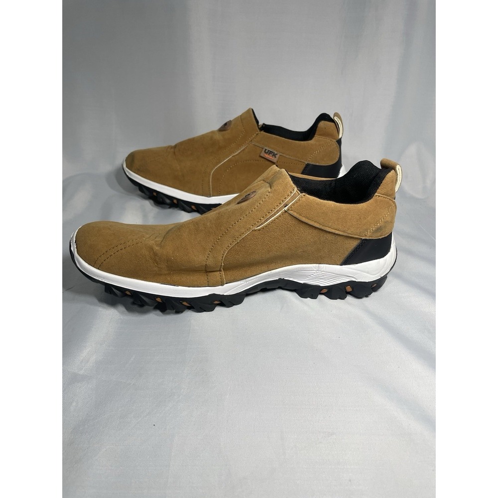 Mens Casual Breathable Loafers  Running Walking Slip on Sports Sneakers Size 12 - Picture 2 of 9